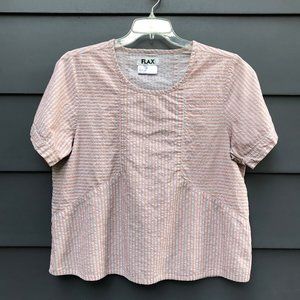 FLAX Short Sleeved Top
